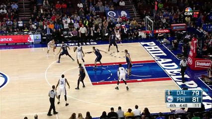 Wes Matthews Juggles and Finishes