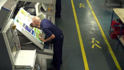 Découvrir le métier de conducteur de presse imprimer - "Beau Travail !"