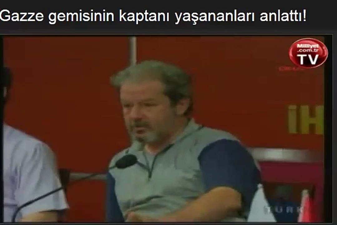 gazze gemisi kaptanı talat can sanerk