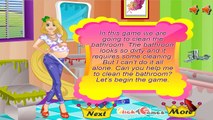Disney Princess Tangled Rapunzel Pregnant Rapunzel Bathroom Cleaning Rapunzel Baby Girl Ga