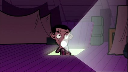 Mr Bean Scared of the dark