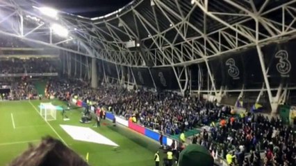 Saygı duruşunda Filistin sesleri!