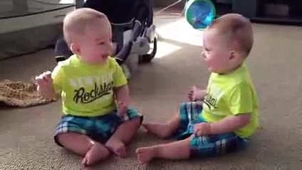 Cutest baby video Identical twins talking - Baby Opus from Suburgatory