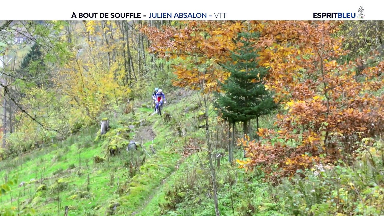 Julien Absalon dans Esprit Bleu