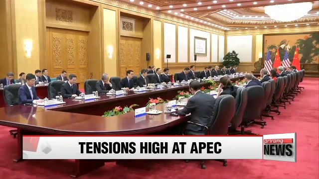 Hightened tensions on the sidelines of APEC Summit