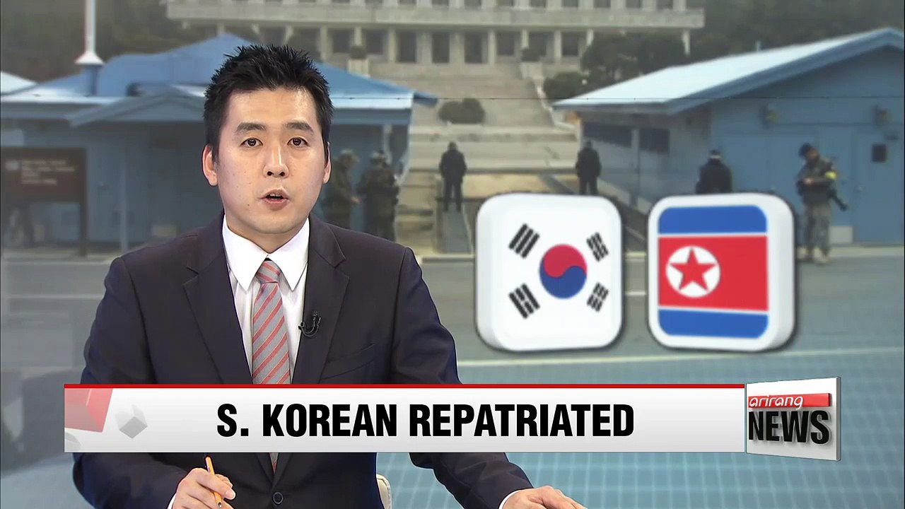 N.Korea repatriates South Korean illegally entered in Sept.