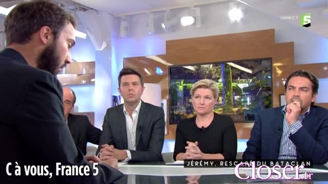 C à vous-Attentats de Paris : le témoignage de Jérémy, un rescapé du Bataclan