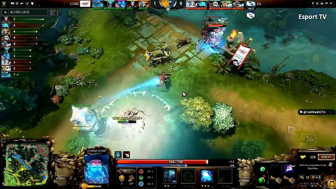 CDEC vs EG Game 1 | TI5 Grand Finals | CDEC vs Evil Geniuses | Dota 2 The International