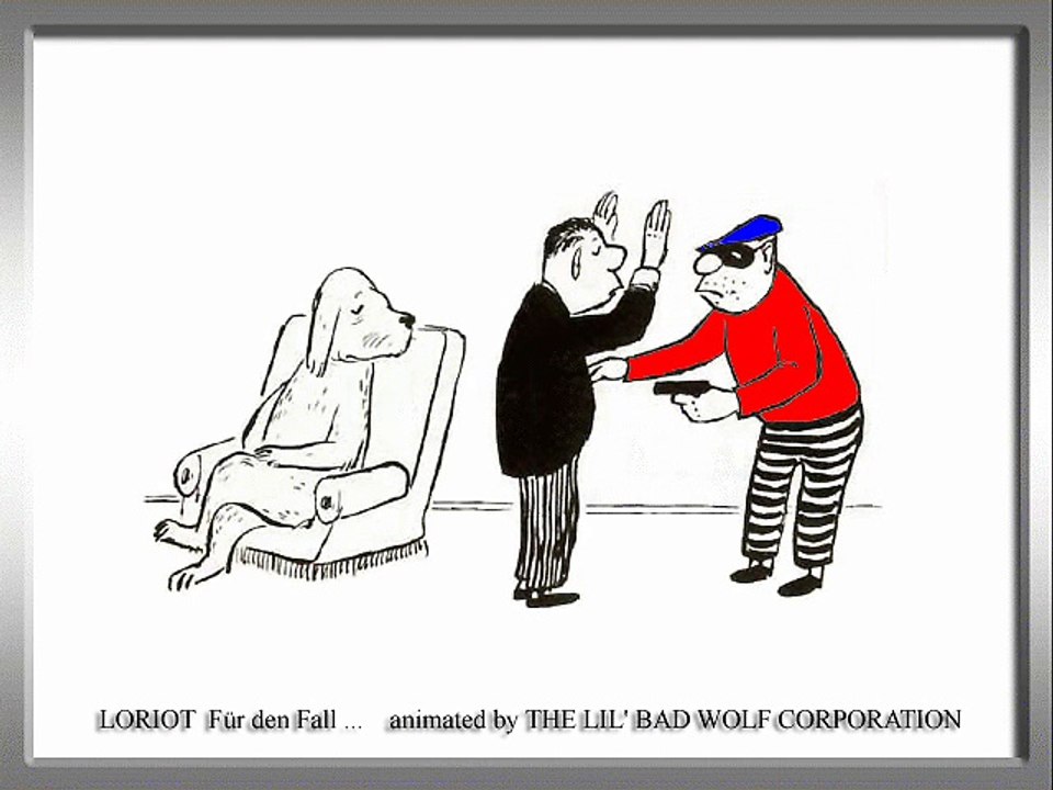 LORIOT Hundeerziehung animated by THE LIL' BAD WOLF CORPORATION