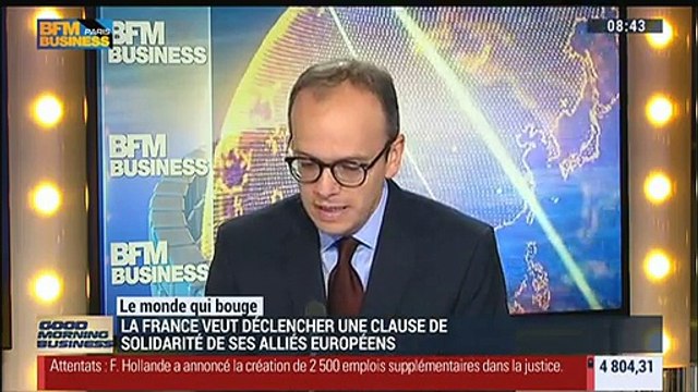 Benaouda Abdeddaïm: François Hollande revendique la clause d'assistance mutuelle entre les pays européens - 17/11