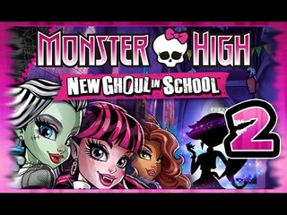 ☆ Monster High: New Ghoul in School Walkthrough Part 2 (PS3, Wii, X360) Full Gameplay ☆
