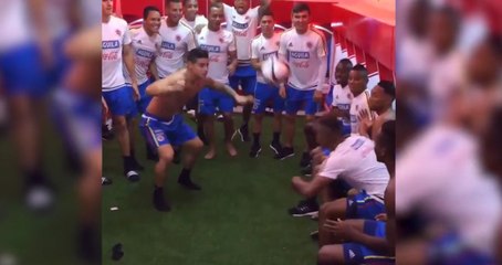 Le Header Challenge de James Rodríguez