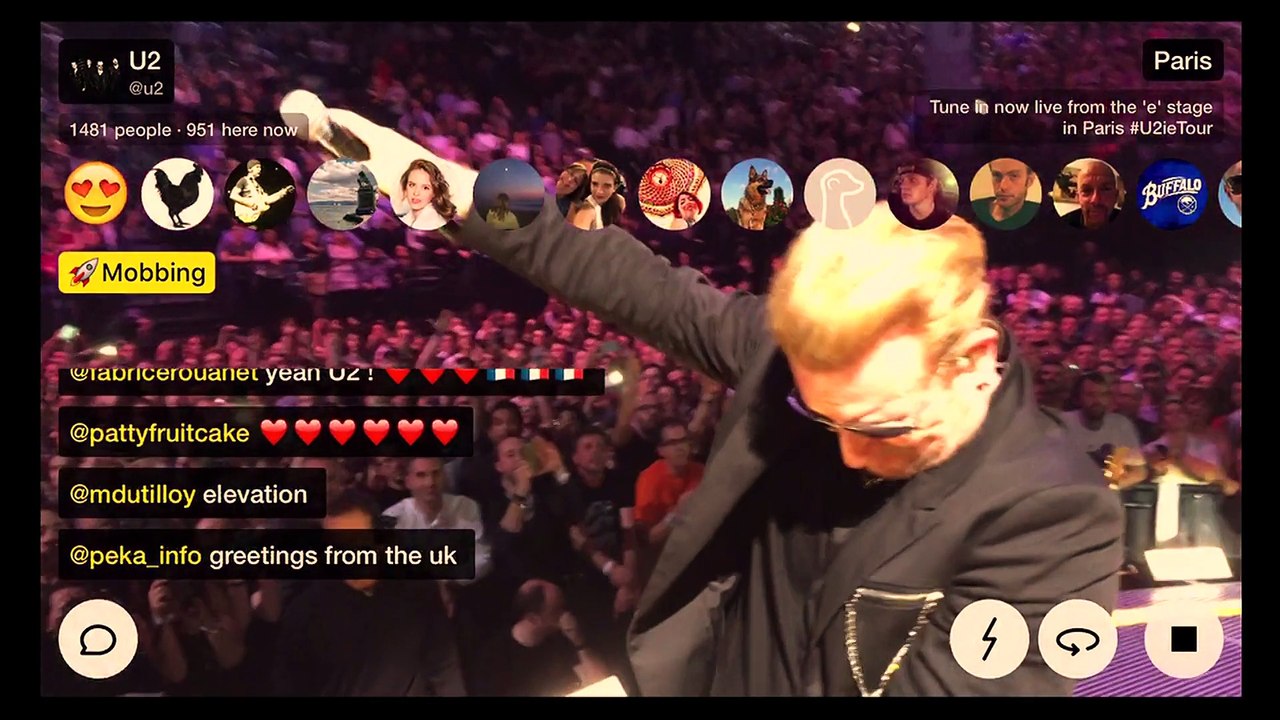 [HD] Elevation U2 Innocence + Experience Tour 11-11-2015 - Paris HBO