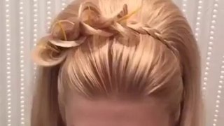 Easy and cute hairstyle - must watch------makegirlz.com