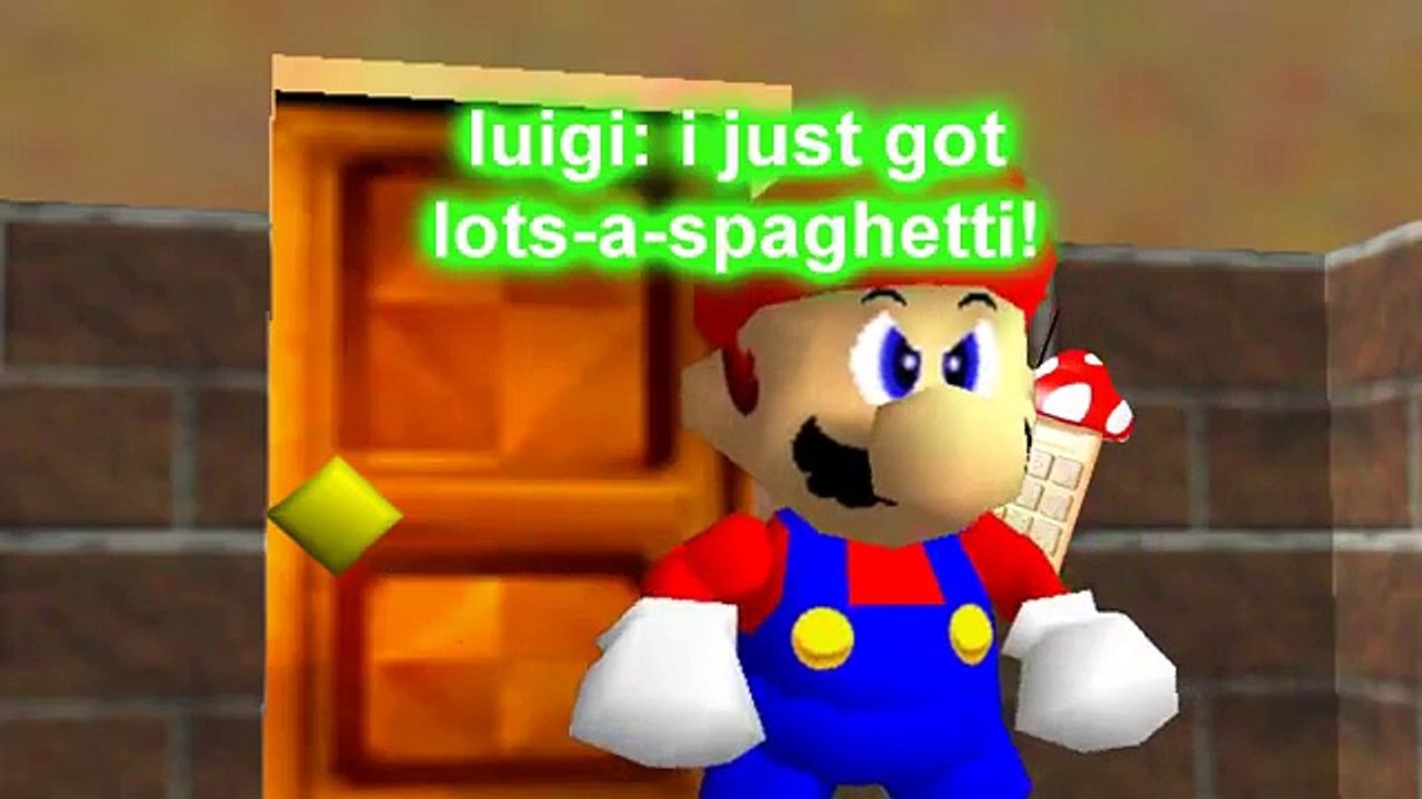 SM64 bloopers: Can the Villager come out to play?