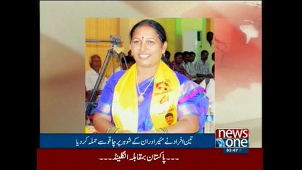 Chittoor mayor shot dead inside office, husband injured