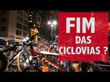 Ciclovias: protesto condena a paralisação das obras pela Justiça