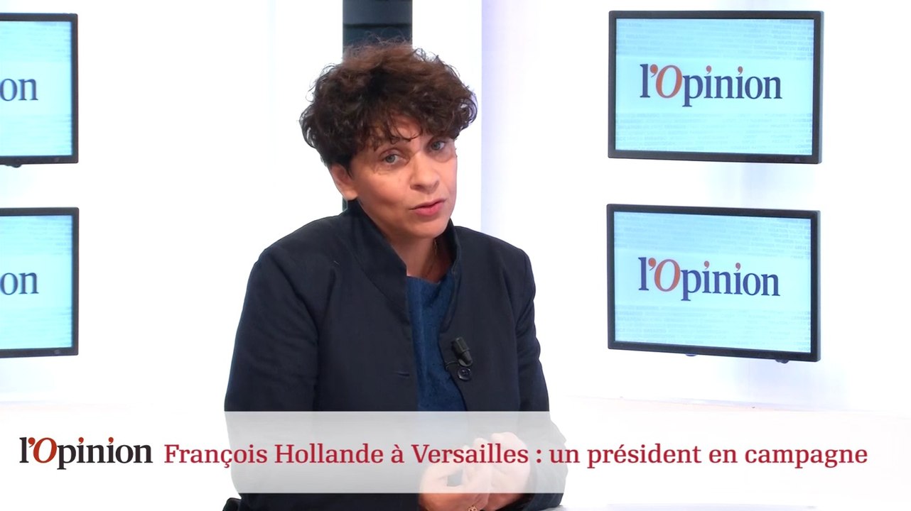 François Hollande à Versailles : un président en campagne