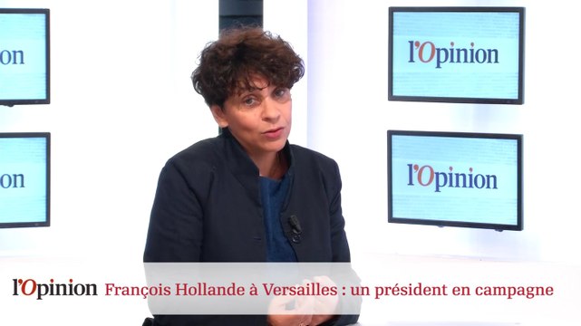 François Hollande à Versailles : un président en campagne