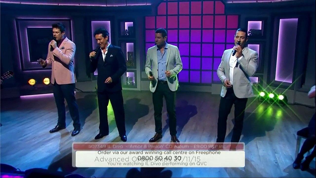 【IL DIVO】Don't Wanna Lose You (Si Voy A Perderte)