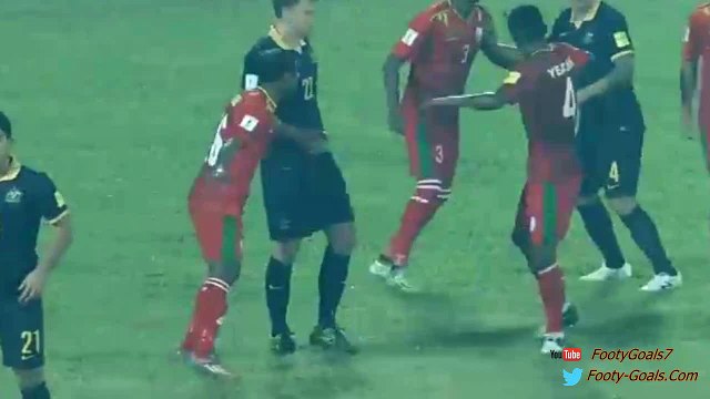 Tim Cahill Goal Bangladesh 0-1 Australia (World Cup Qualification) 2015