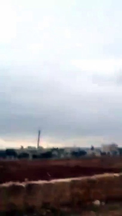 "Калибр" пролетает над Алеппо на Ракку, 17.11.2015