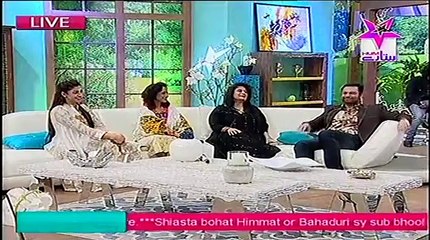 Sitaray Ki Subha HumSitaray Morning Show with Shaista Lodhi 19 AUG 2015