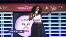 Serena Williams Belts It Out Off The Court