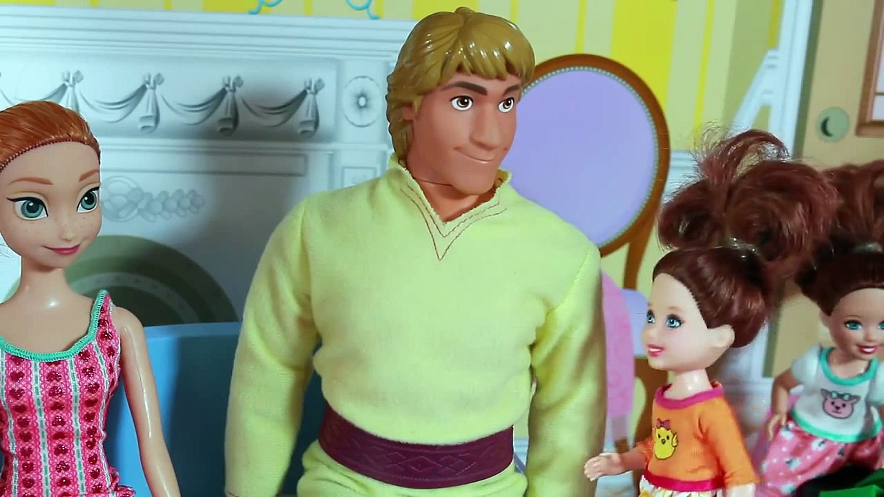 Frozen Kids Babies Disney Toby in Barbie Potty Toilet Princess Anna Play Doh Baby Epic Fun