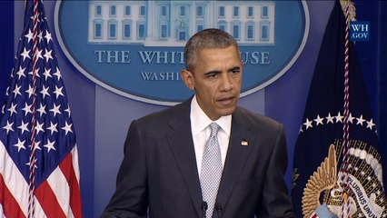 President Obama Delivers a Statement on the attacks in Paris