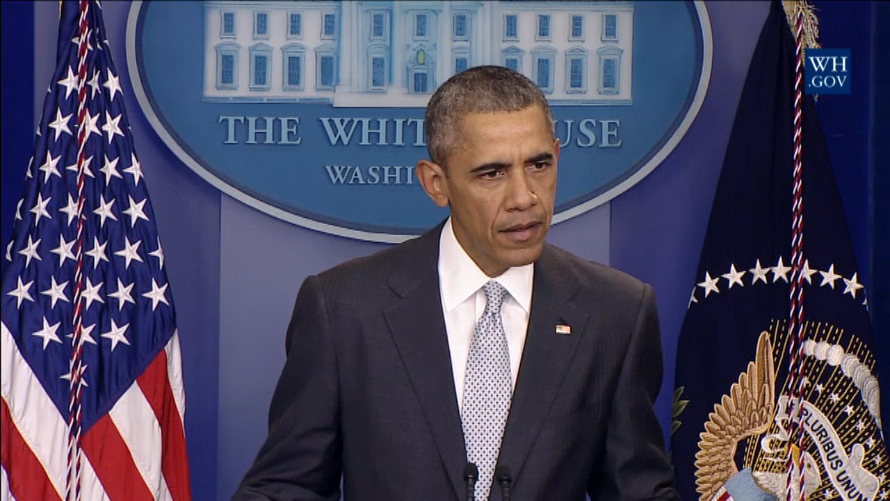 President Obama Delivers a Statement on the attacks in Paris