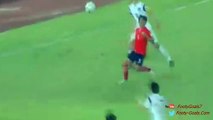 Heung-Min Son Goal - Laos 0-3 South Korea (World Cup Qualification 2015)