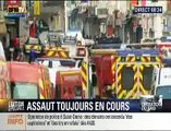 Paris'te canlı bomba kendini patlattı