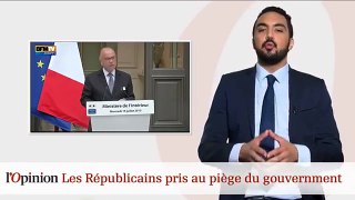 Terrorisme : les Républicains pris au piège du gouvernement