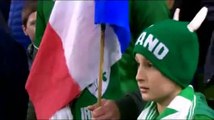 Attentats : une minute de silence perturbée lors de Irlande-Bosnie