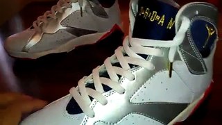(HD Review) Perfect Real Air Jordan 7 Retro Sneakers Cheap Discount Sale