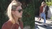 Gigi Hadid Works Off Duty Look For Lunch