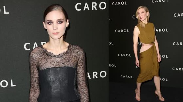 Cate Blanchett And Rooney Mara At Carol Premiere