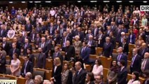 Marseillaise chantée au Parlement européen