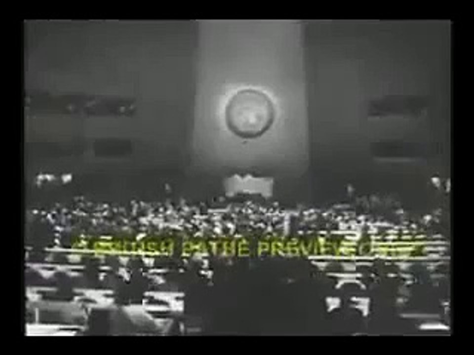 Sir Muhammad Zafarullah Khan elected president of the United Nations