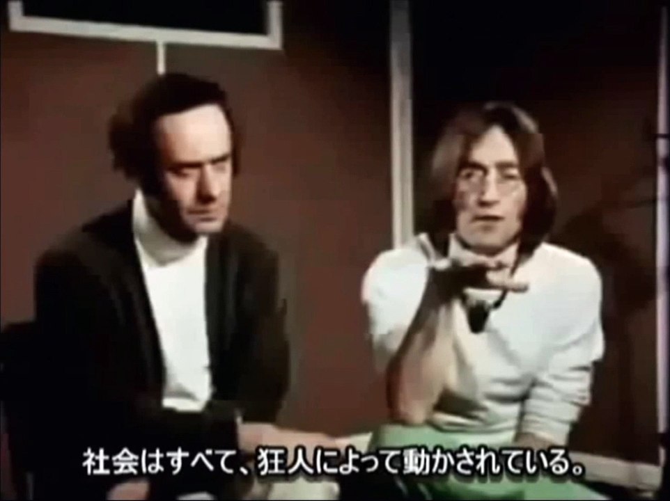 ジョン・レノン「世界は狂人によって支配されている」