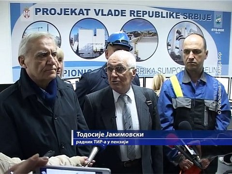 Obilazak nove Topionice za 80. rođendan, 17. novembar 2015. (RTV Bor)