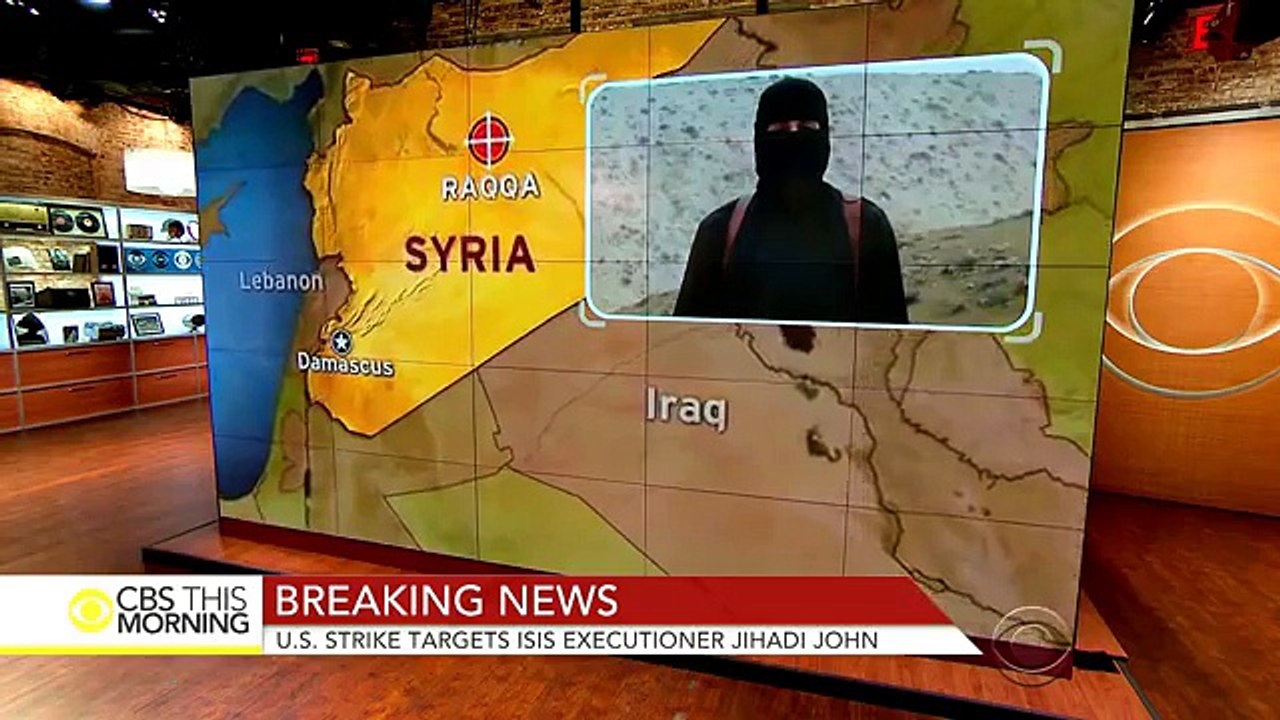 Breaking News November 13 2015 Jihadi John Beheader ISIS ISIL DAESH Killed USA Drone Strike