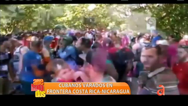 Cubanos varados en frontera Costa Rica