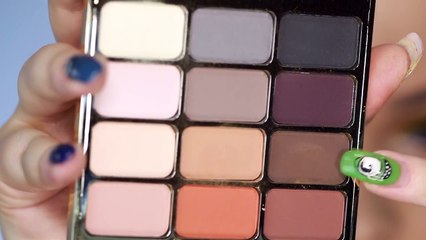 MINIONS Yellow Cut Crease Makeup with Nude Lips