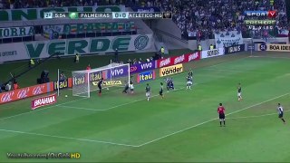 Gol de Patric, Palmeiras 2 x 2 Atlético MG Brasileirão 09/05/2015