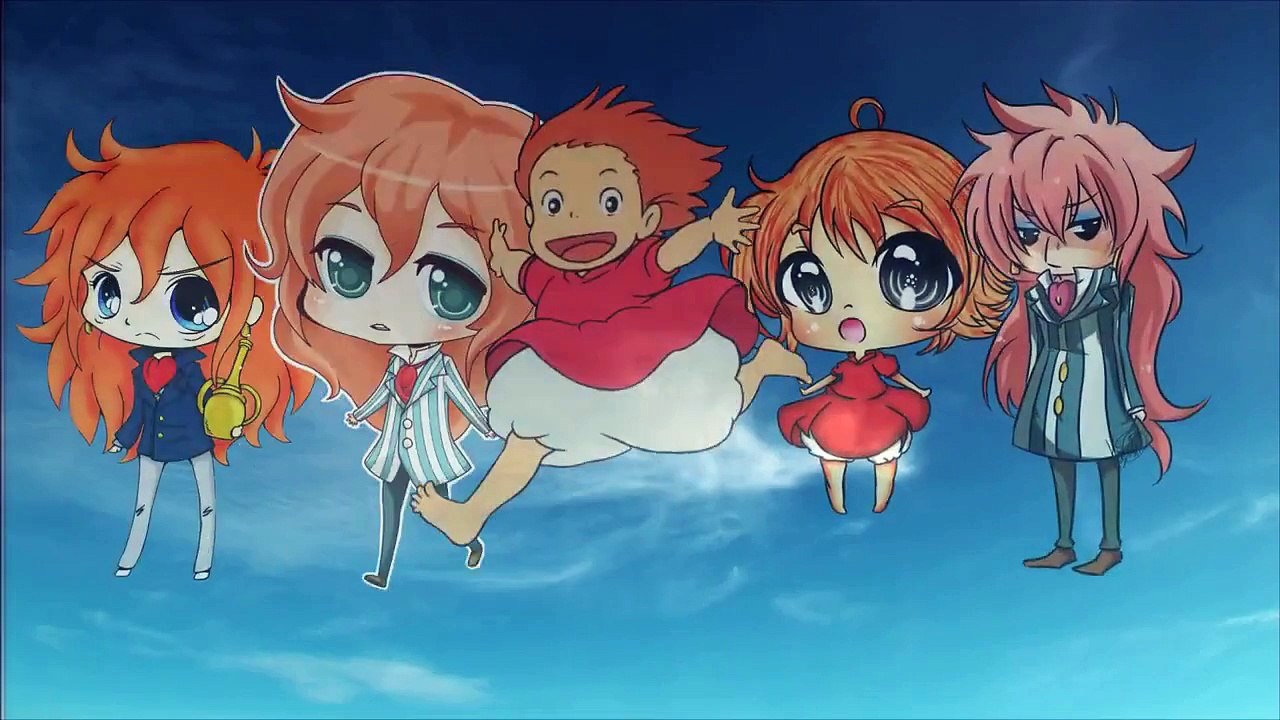 Ponyo Cartoon Finger Family Nursery Rhymes For Children _ Ponyo Finger Family Rhymes For Kids