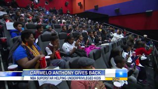 Carmelo Anthony | 5th annual A Very Melo Christmas Event