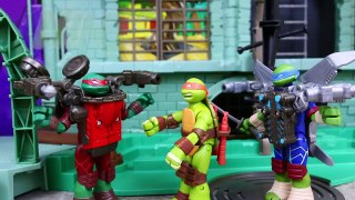 Ninja Turtles Battle Shell Parody Aerial Attack Leo Shoots Down Ground Pounder Raph