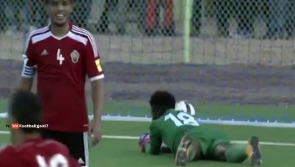 Mohamed Elmonir Goal - Rwanda 1-3 Libya highlights 2015
